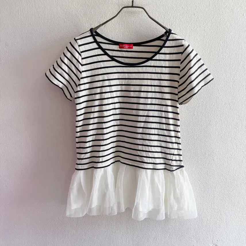 [BUNJANG] Earth Music T-Shirt / 55,66) 어스뮤직 티셔츠