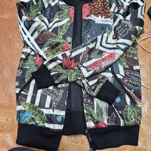 [BUNJANG] Adidas Multicolored Track Top Jacket / 아디다스 트랙탑 재킷 멀티컬러90