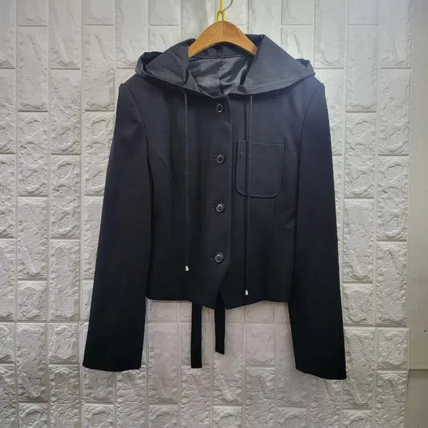 [BUNJANG] Hooded Jacket Black / 후드 자켓 블랙