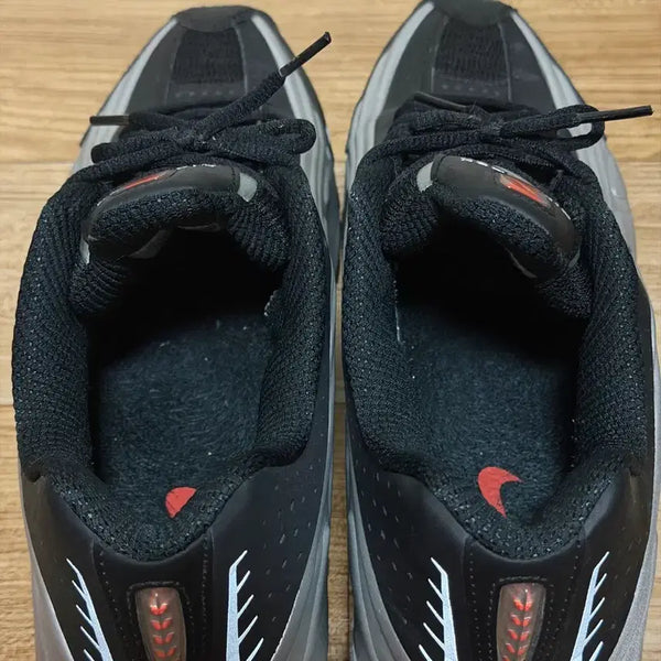 [BUNJANG] Nike Shox R4 Metallic Silver Black Pikante Red / (300) 나이키 샥스R4 메탈릭실버 블랙 피칸테레드