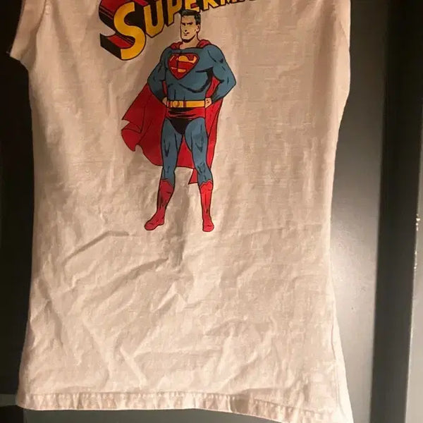 [BUNJANG] Dolce & Gabbana 05SS Superman DC Collaboration T-Shirt / (정품) 빈티지 05SS 돌체앤가바나 슈퍼맨 DC콜 라보 M