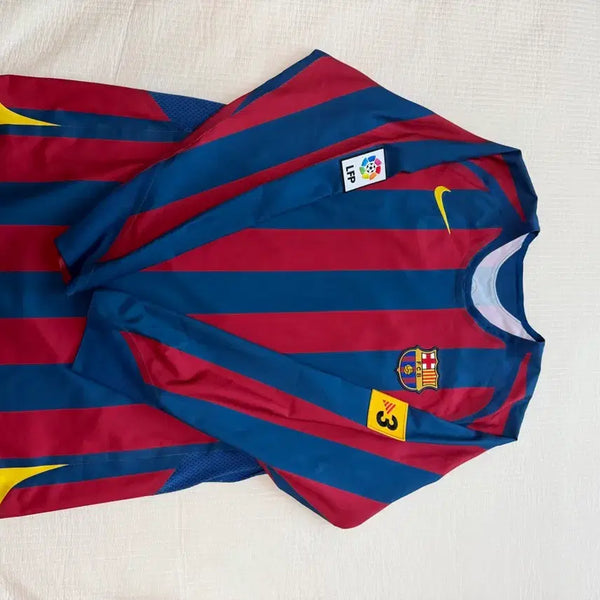 [BUNJANG] FC Barcelona 2005-2006 Ronaldinho Replica Jersey (Size L) / 바르셀로나 05-06 호나우지뉴 L 105
