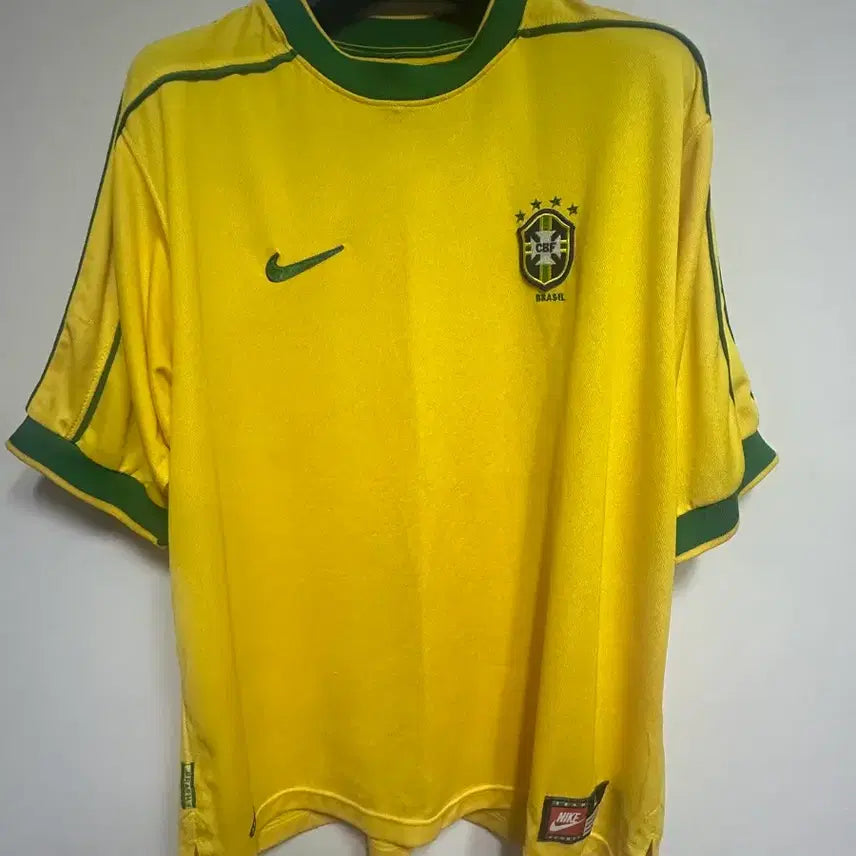 [BUNJANG] Brazil National Team 1998 Jersey L (First Edition) / 브라질 국대 98 유니폼 L (초판)