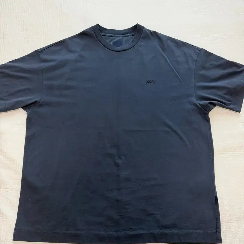 [BUNJANG] JUUN.J ASPEK Tattoo Graphic Oversized Short Sleeve - Navy M / 준지 ASPEK 타투 그래픽 오버핏 숏슬리브 - 네이비 M