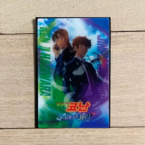 [BUNJANG] Detective Conan: The Raven Chaser Lenticular Card - Kenji Hagiwara & Jinpei Matsuda / [명탐정 코난: 하이웨이의 타천사] 렌티큘러 카드/하기와라 켄지+마츠다 진페이