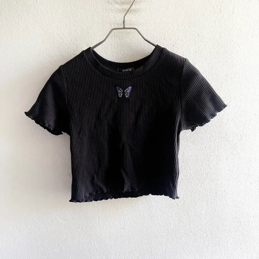 [BUNJANG] Shureeve Cropped T-Shirt / 55) 슈리브 크롭 티셔츠