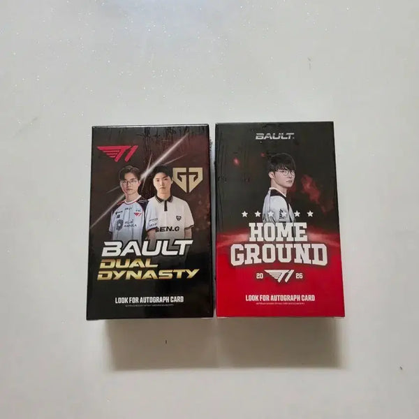 [BUNJANG] Vault T1 Limited Edition Card Dual Dynasty & T1 Card Box Bundle Set / 볼트 t1 한정판 카드 듀얼 다이너스티 / t1 카드 박스 일괄