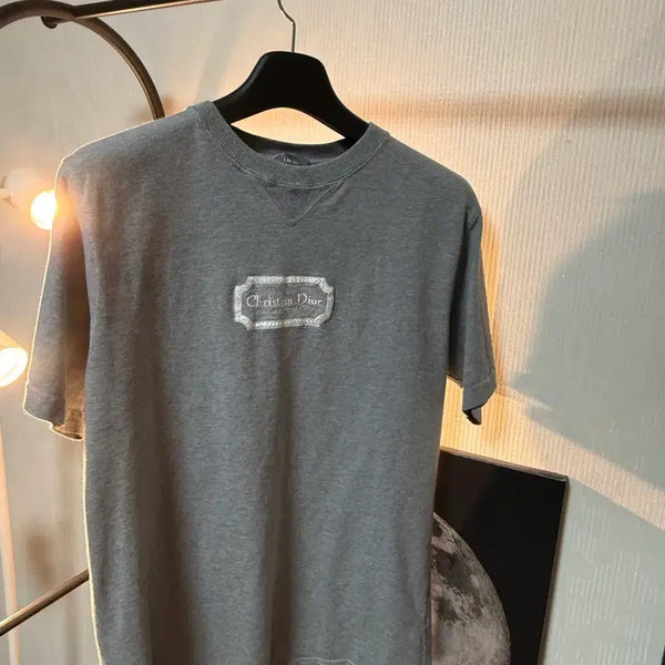[BUNJANG] Dior Grey Short-Sleeve T-Shirt / 디올 반팔 티셔츠 그레이