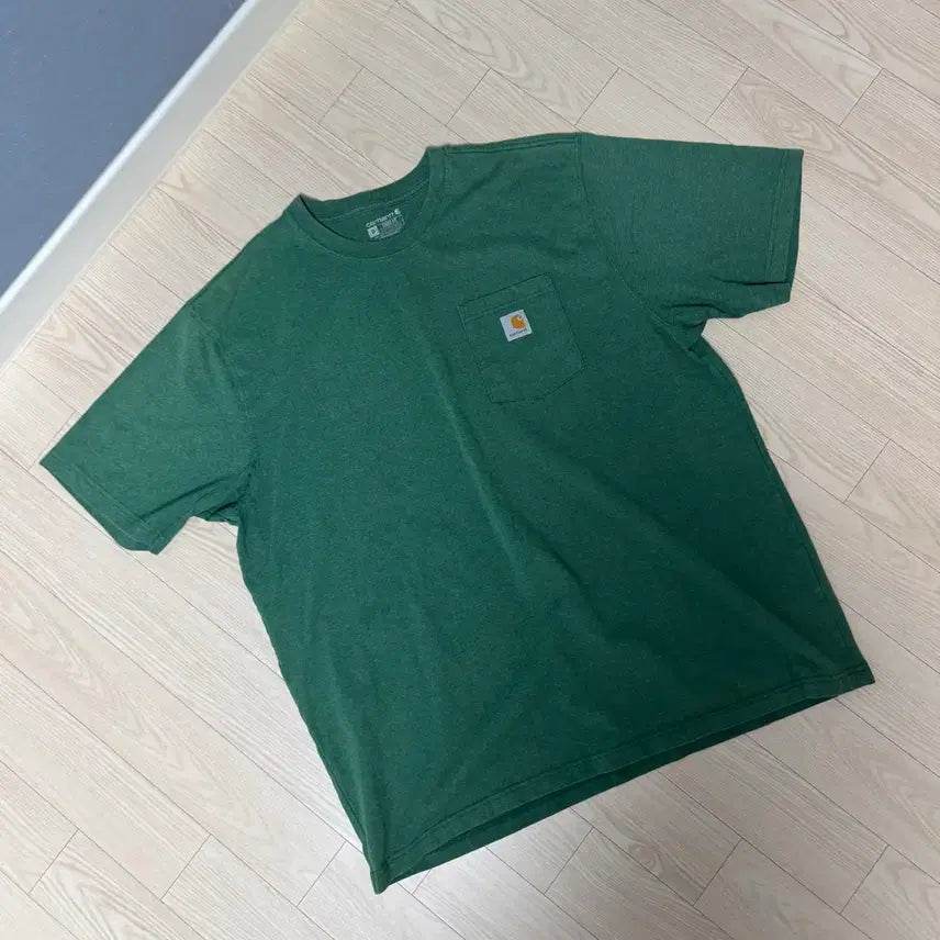 [BUNJANG] Carhartt Pocket T-Shirt Green XL / 칼하트 포켓 반팔 티셔츠 그린 XL