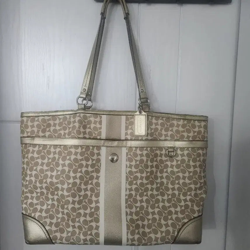[BUNJANG] Coach Signature Tote Bag / 코치 시그니처  토트백-정품