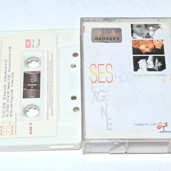 [BUNJANG] S.E.S. 4th Album 'A Letter from Greenland' Cassette Tape / [중고] S.E.S. 정규 4집 - A Letter from Greenland 카세트테이프