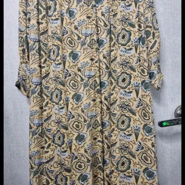 [BUNJANG] STILE BENETTON Rayon 100% Floral Long Dress / 베네통 레이온100% 플라워 롱원피스 42/ ~99