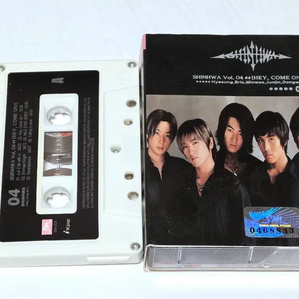 [BUNJANG] Shinhwa 4th Album - Hey, Come On! Cassette Tape / 신화 4집 - Hey, Come On! 카세트 테이프