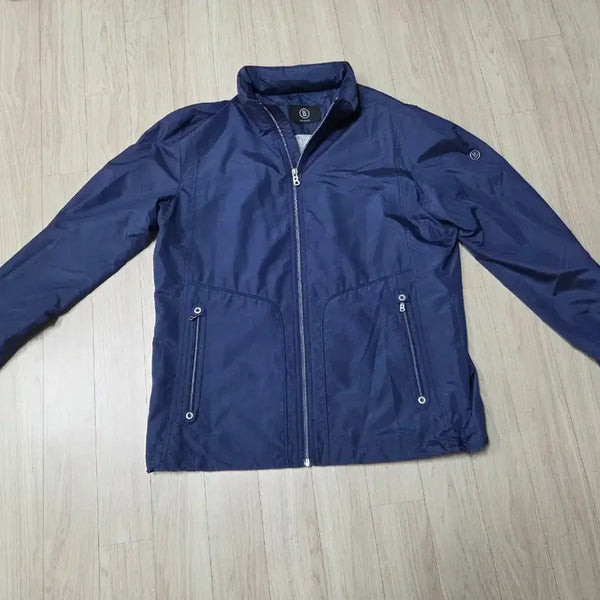 [BUNJANG] Bogner Men's Navy Hooded Windbreaker Jacket / 보그너 남성 바람막이 네이비