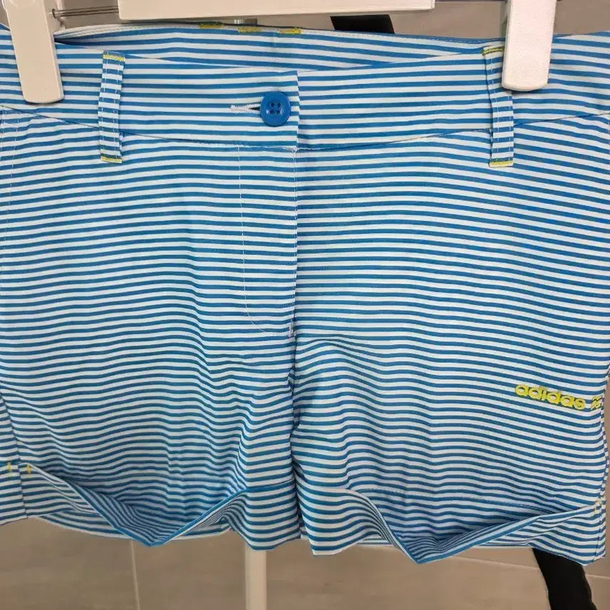[BUNJANG] Adidas Blue Stripe Golf Shorts / 아디다스 블루 스트라이프 골프 반바지