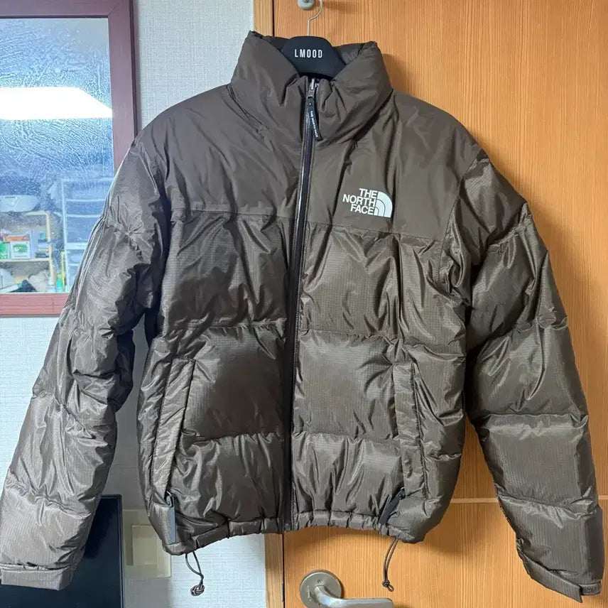[BUNJANG] The North Face 1996 Water Shield Nuptse Jacket Beige Brown L / 노스페이스 1996 워터 쉴드 눕시 자켓 베이지 브라운 L
