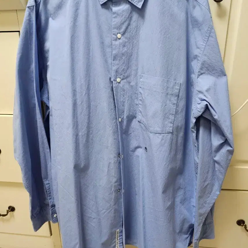 [BUNJANG] nanamica Wind Shirt Blue XL / nanamica 윈드셔츠 블루 XL