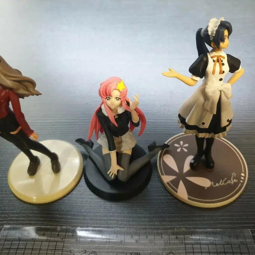[BUNJANG] Anime Bishoujo Figure 3-Piece Set / 미소녀 애니메이션 피규어 3종 세트
