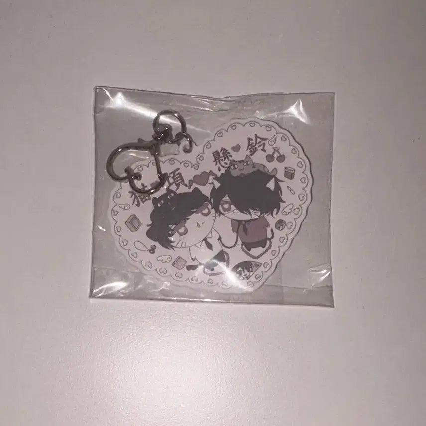[BUNJANG] Osaki Shinbashi Heart Acrylic Keyring / 오오에 헤세님 오오신 하트 아크릴 키링 오오사키 신바시
