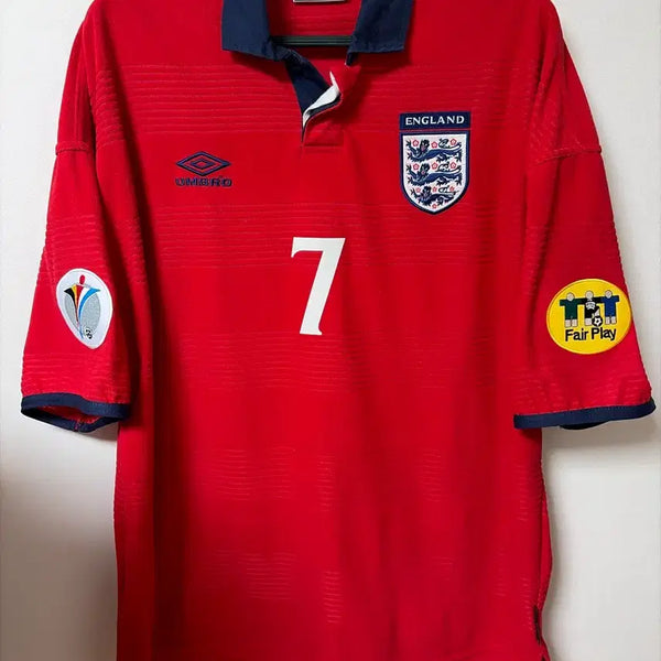 [BUNJANG] England 1999/01 Away Retro Jersey / 99/01 잉글랜드 어웨이