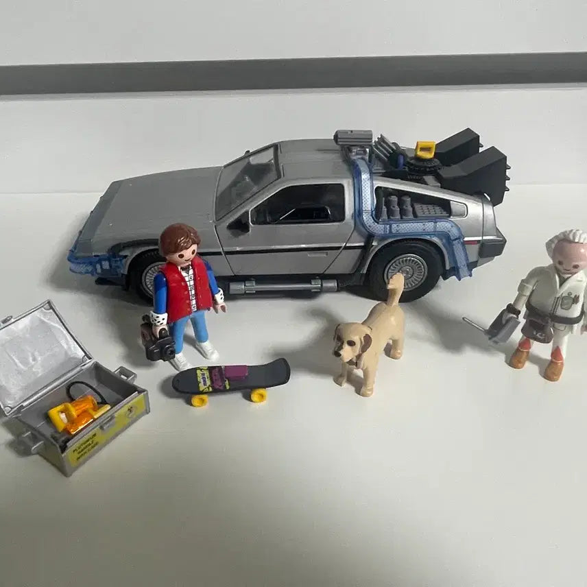 [BUNJANG] Playmobil Back to the Future DeLorean Car Set / 플레이모빌 백 투 더 퓨처 딜로리안 자동차 세트