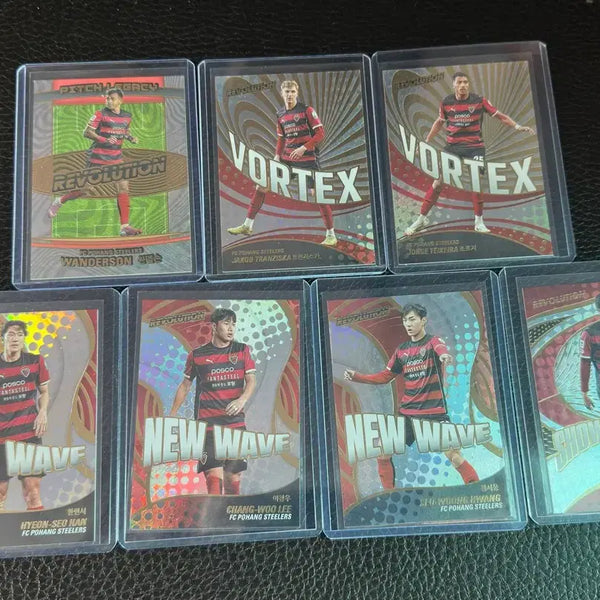 [BUNJANG] Pohang Steelers K League Revolution Insert Card Bundle Set (7 Types) / 포항스틸러스 K리그 레볼루션 인서트 카드 7종 일괄