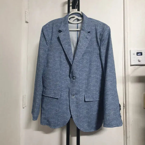 [BUNJANG] TSL Men's Summer Suit Jacket XL (105) Blue / TSL 남자 여름 정장자켓 XL 105 블루