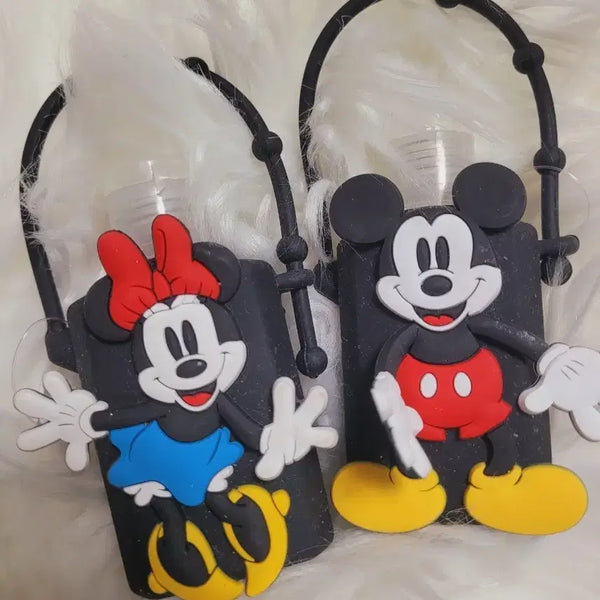 [BUNJANG] Disney Mickey Mouse & Minnie Mouse Hand Sanitizer Case Set / 디즈니 미키마우스 미니마우스 손 소독제 케이스