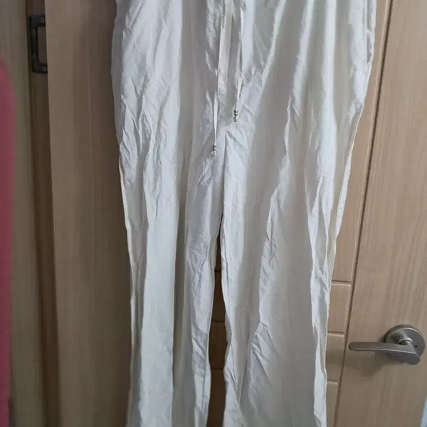 [BUNJANG] Women's White Slacks Pants / 여성바지
