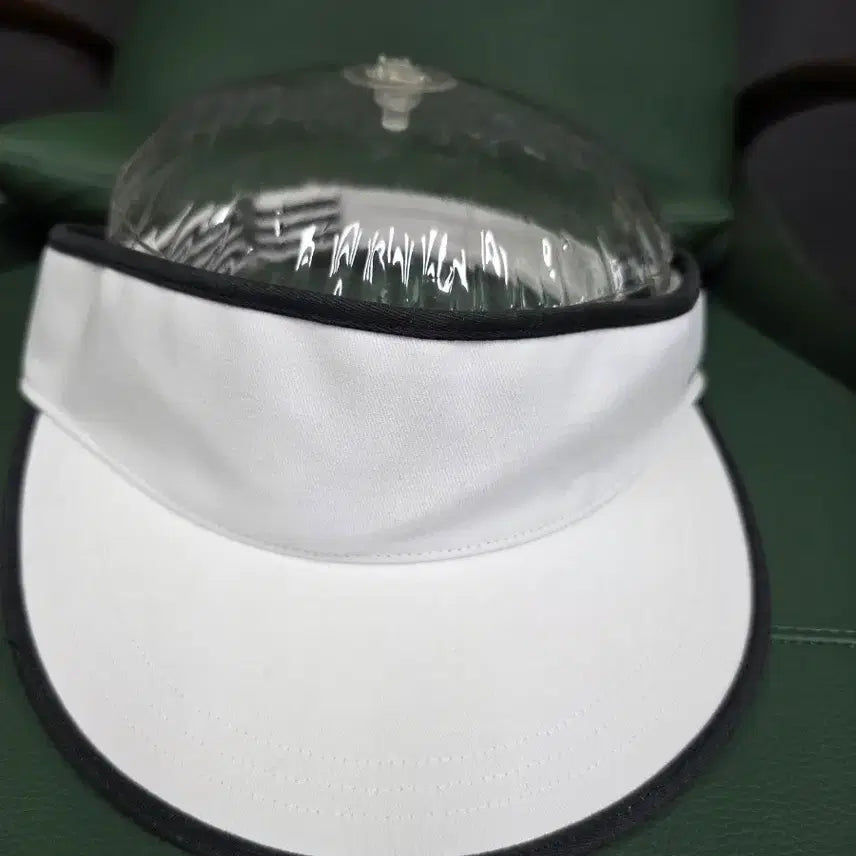 [BUNJANG] Adidas Golf White Brim Hat / 아디다스골프 챙 모자 흰색