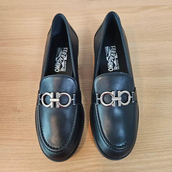 [BUNJANG] Salvatore Ferragamo Women's Black Loafers (Size 225) / (새상품)페라가모 여성 로퍼, 구두, 사이즈 225, 블랙