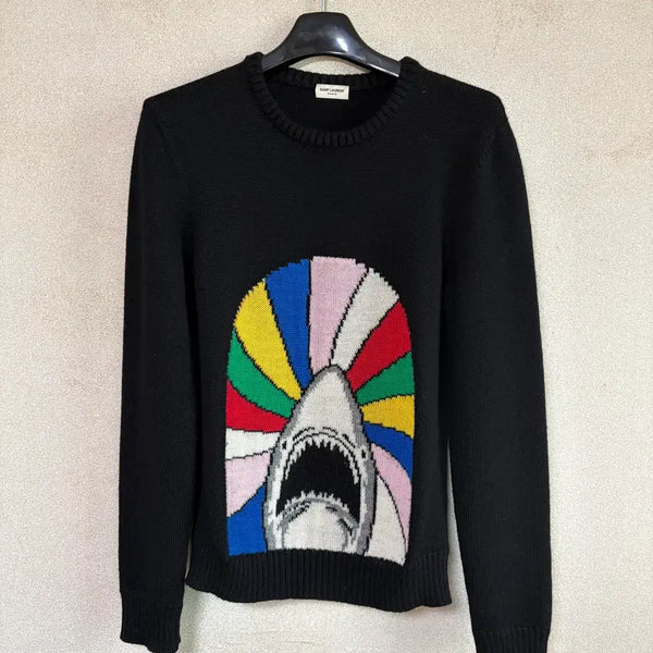 [BUNJANG] Saint Laurent 17SS Sweet Dream Shark Knit Sweater / [M] 17SS 생로랑 스윗 드림 샤크 니트 스웨터