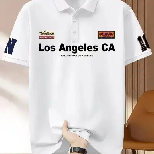 [BUNJANG] Vingallery Men's LA Polo T-Shirt / ㅡ빈갤러리 ㅡ남성 LA 폴로티셔츠