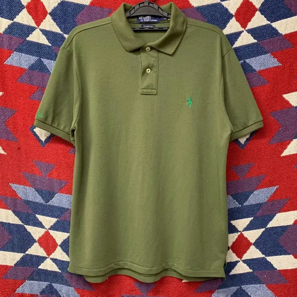 [BUNJANG] Polo Ralph Lauren Custom Slim Fit Pique Polo Shirt / [M] 폴로 랄프로렌 PK 티셔츠 커스텀 슬림핏