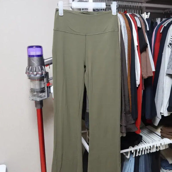 [BUNJANG] Lululemon Khaki Groove Pants Global Fit M / 룰루레몬 카키색 그루브 팬츠 글로벌핏 m