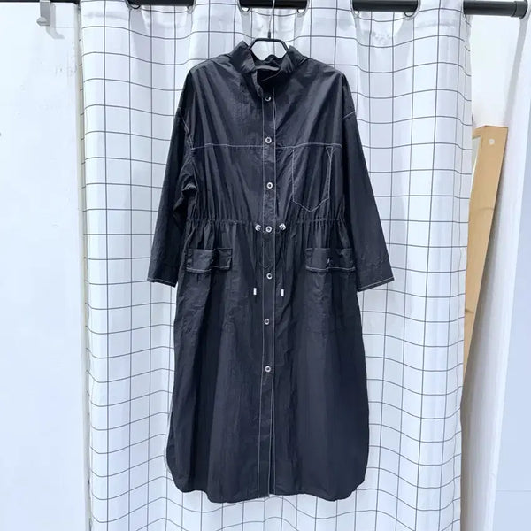 [BUNJANG] VOV Trench Coat Dress / vov 보브 바스락 트렌치겸 원피스