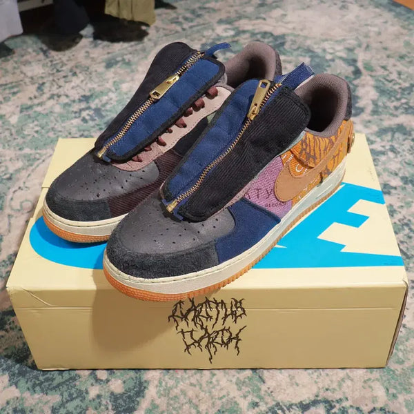 [BUNJANG] Nike x Travis Scott Air Force 1 Low Cactus Jack Multi US 11 / Nike x Travis Scott 나이키 트래비스 스캇 에어포스 1 로우 캑터스 잭 멀티 290