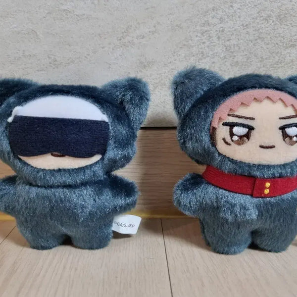 [BUNJANG] Jujutsu Kaisen Gojo Satoru & Itadori Yuji Chimikemo Plush Set / 고죠 사토루 이타도리 유지 치미케모 누이