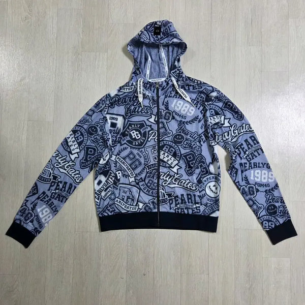 [BUNJANG] Pargates Women's Mesh Hooded Zip-Up / 파리게이츠 여성 메쉬 후드집업