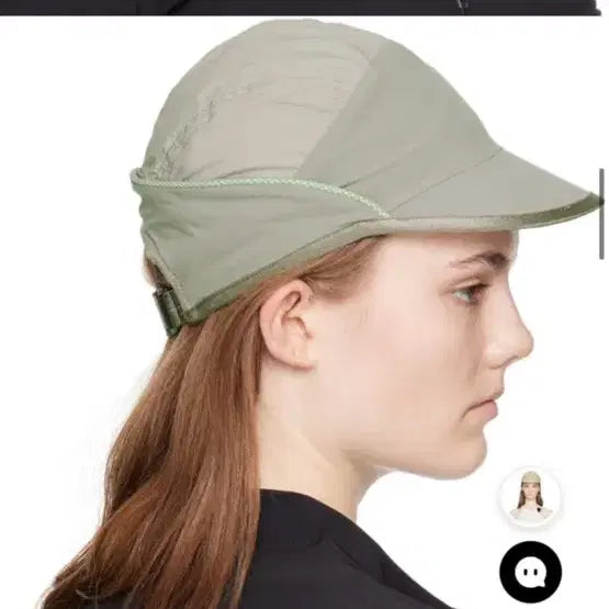[BUNJANG] Hyeinseo Piping Cap Grey / 혜인서 파이핑 캡 그레이