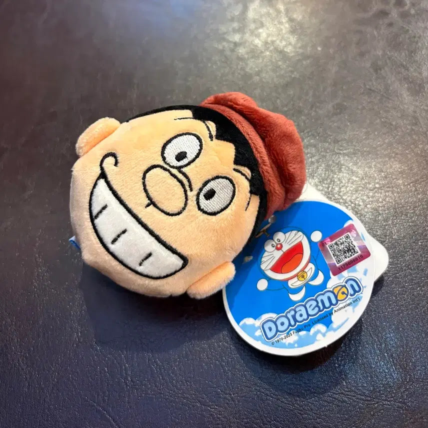 [BUNJANG] Doraemon Takeshi Goda Face Keyring / (새상품) 도라에몽 퉁퉁이 얼굴 키링