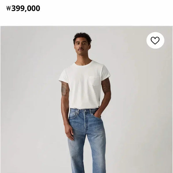 [BUNJANG] Levi's 501 Dolic 34/30 Jeans / 리바이스 55501 도르닉 34/30 (LVC)