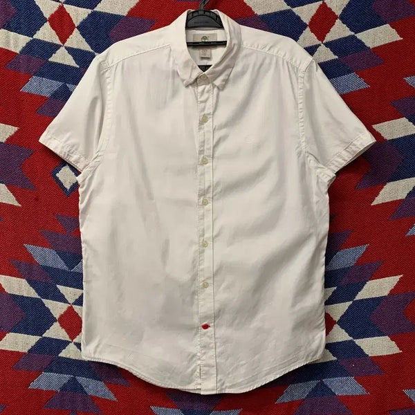 [BUNJANG] Timberland Slim Fit Half-Sleeve Shirt / [M] 팀버랜드 하프셔츠 슬림핏
