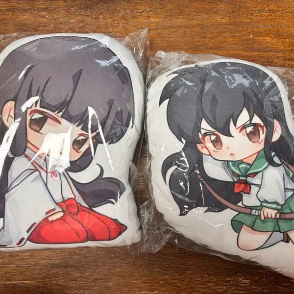 [BUNJANG] Inuyasha Kikyo & Kagome Cushion Set / 이누야샤/ 키쿄우 카고메 ( 금강 가영 )비공굿 비공식 쿠션