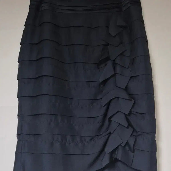[BUNJANG] it MICHAA Black H-Line Midi Skirt / @ it MICHAA / 스커트/ Ws / 55 size / 블랙