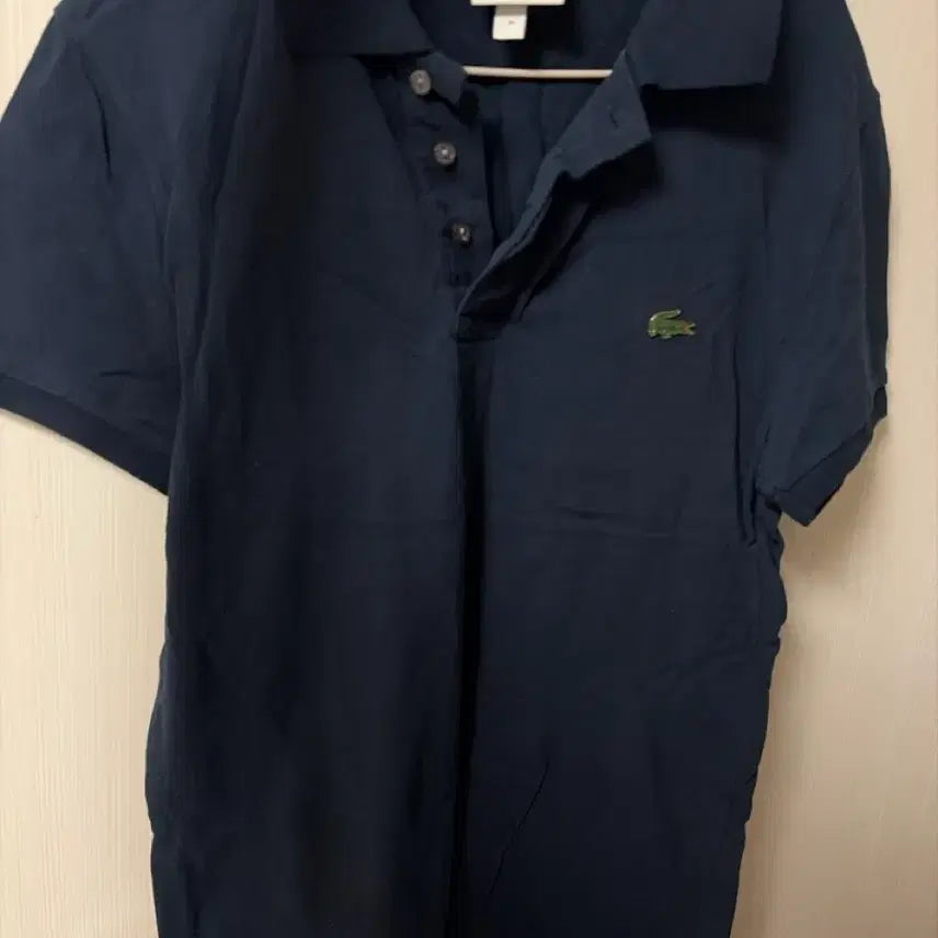 [BUNJANG] Lacoste Live Polo Shirt Navy / 라코스테 라이브 카라티 네이비
