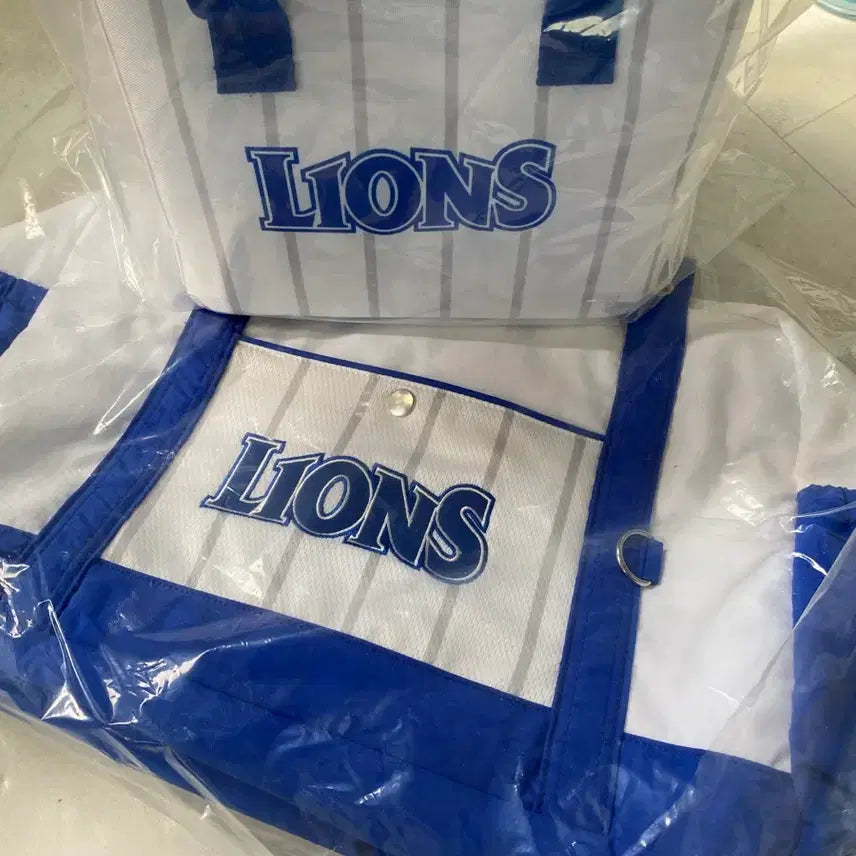 [BUNJANG] Samsung Card Lions Boston Bag + Cooler Bag Set / 삼성카드 보스턴백+보냉백