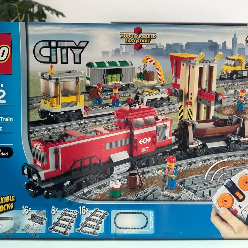 [BUNJANG] LEGO 3677 Red Cargo Train / 레고 3677 레드 카고 트레인
