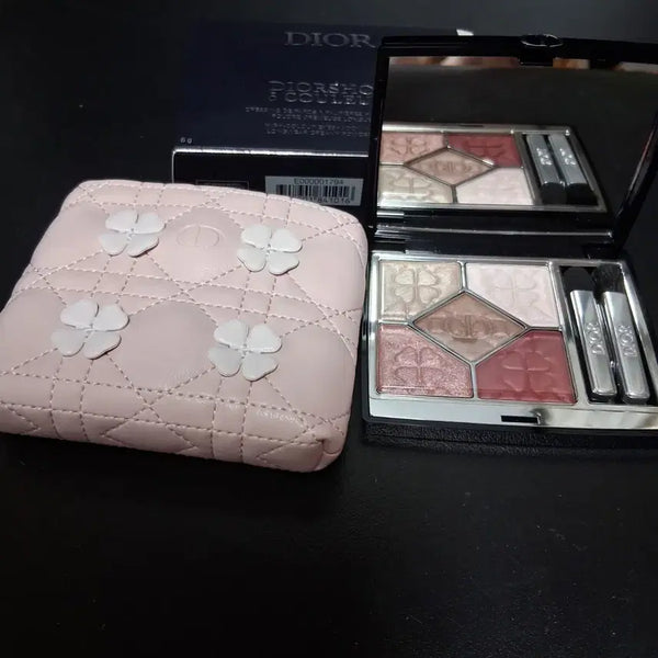 [BUNJANG] Dior Limited Edition Four-Leaf Clover Eyeshadow Palette 883 Lucky Rosewood / 디올한정네잎클로버새도우883번럭키로즈우드백화점새제품미사용