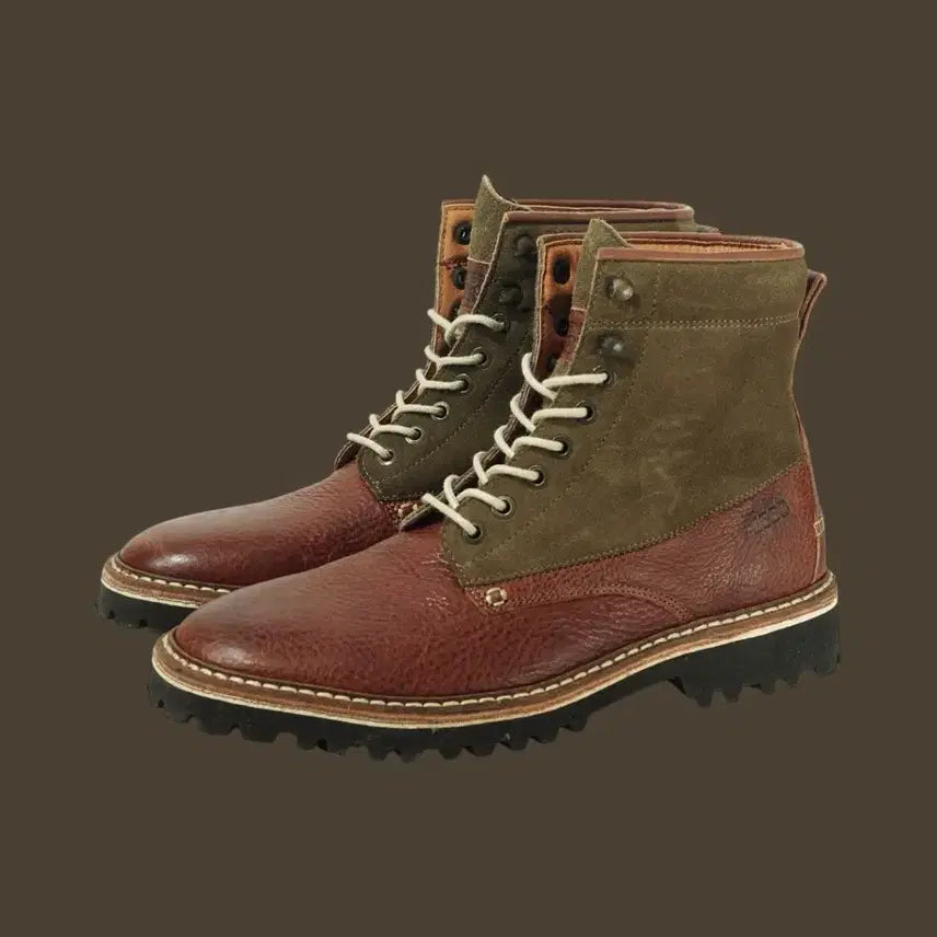 [BUNJANG] Wolverine Tomas Plain-Toe Hiker Boots / Wolverine 울버린 플레인토 하이커 부츠